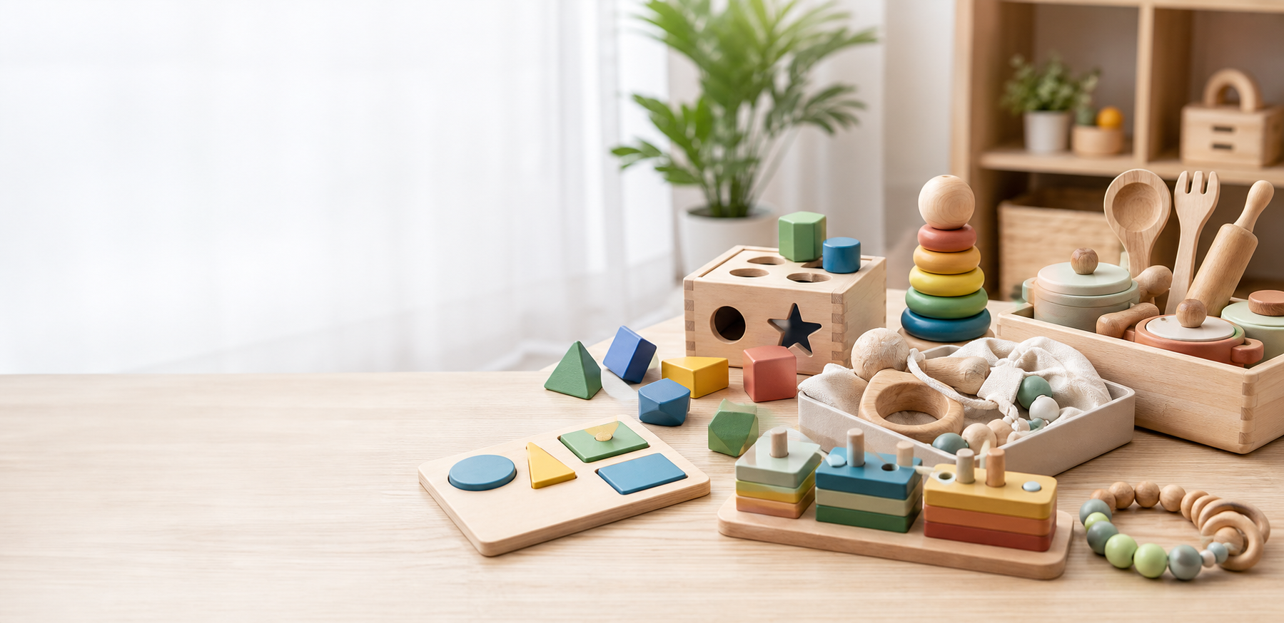 Wooden educational toys for global buyers